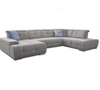 Cavadore Mistrel Corner Ressorts d'abeille Olympia Argent 343 x 77 x 228 cm
