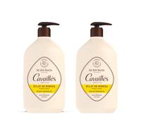 Cavaillès Gel Bain Douche Éclat de Mimosa LOT de 2 x 1L - Peaux Sensibles - Surgras Végétal Pro-Régénérant® - Sans Savon - Hydratant & Protecteur - Format Éco Recharge