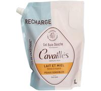Rogé Cavaillès Gel bain & douche peaux sensibles Lait et Miel Éco-recharge 1 L