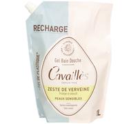 Cavaillès Gel Bain Douche Zeste de Verveine Peaux Sensibles Recharge 1 L