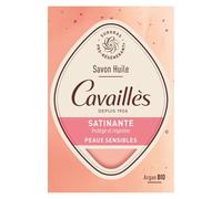 CAVAILLES - Savon Solide Corps Huile d'Amande et Argan Surgras Végétal | Onctueux et Pro-régénérant | Peaux Sensibles Bio | le savon | LOT DE 3