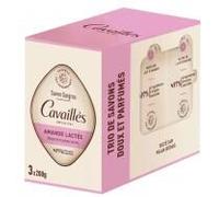 Rogé Cavaillès Savon surgras Amande lactée 3 x 200 g