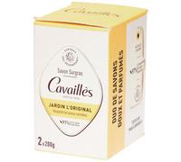 CAVAILLES Savon Surgras Jardin l'Original x2 400 g