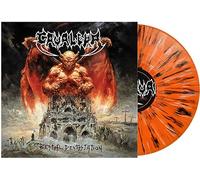 Bestial Devastation - Orange, Black & White Splatter