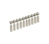 Cavalier de câblage SAK4 Q10 for connecteur de fil à vis SAK4EN 4 mm², accessoires de bornier for rail DIN, 1 pièce