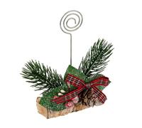 Atmosphera Créateur d'intérieur - Cavalier de Table "Branche & Baies" 15cm Vert Vert G