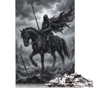 Cavalier du Champ de Bataille Puzzle 500 Pièces, Jeu Familial