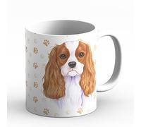 CAVALIER KING CHARLES (B) Tasse A Café Ou Pour Le The. Tasses Avec Motif De Chien et Chat. Votre Animal Prefrere - Parfait Pour Les Amouraux de Animaux. Mug En Céramique.