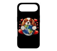 Cavalier King Charles Épagneul Chien Jour de la Terre Hug Owner Planet Coque pour iPhone Air