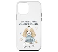 Cavalier King Charles Épagneul Dog Love Cute Puppy Crown Coque pour iPhone 12 Mini