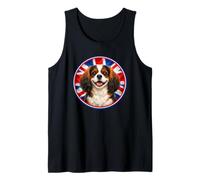 Cavalier King-Charles - Épagneul - Drapeau du Royaume-Uni - Mignon et drôle Débardeur