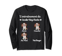 Cavalier King Charles Humour Femme Cavalier King Charles Manche Longue