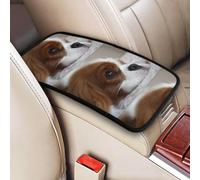 Cavalier King Charles Spaniel Animaux de compagnie Chiots,Coussin de protection universel pour accoudoir de console centrale de véhicule, doux et confortable, pour poignée de maintien.