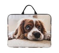 Cavalier King Charles Spaniel Chiens Mignons Animaux de Compagnie,Housse pour Ordinateur Portable 14 Pouces, Sacoche pour Ordinateur Portable, Mallette avec poignée