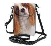 Cavalier King Charles Spaniel Dog Women's Pu Leather Crossbody Small Bag Funny Wallet Bag