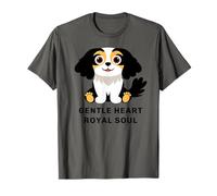 Cavalier King Charles Spaniel Gentle Heart Royal Soul T-Shirt
