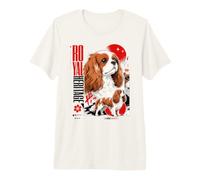 Cavalier King Charles Spaniel Japonais Streetwear T-Shirt Haut de Gamme