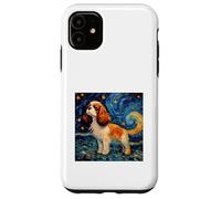 Cavalier King Charles Spaniel Nuit étoilée Coque pour iPhone 11