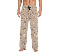 Cavalier King Charles Spaniel Pantalon de pyjama pour homme Vêtements de nuit Pantalon de pyjama, Comme indiqué sur la photo, XXL