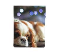 Cavalier King Charles Spaniel Petit Épagneul,Housse en Cuir synthétique pour Ordinateur Portable, Sacoche pour Ordinateur Portable, Sacoche pour Tablette