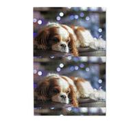 Cavalier King Charles Spaniel Petit Spaniel, Puzzles de 1000 pièces en Bois, Jeu Familial, décoration Murale pour Adultes et Adolescents