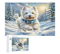 Cavalier King Charles Spaniel Puzzles 1000 Pièces Educa Relaxant Animaux Sauvages Chiens Décoration Intérieure Artistique pour Famille Challenge Difficile Assemblage Amusant 1000 PCS