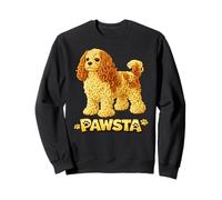 Cavalier King Charles Spaniel Spaghetti Noodle Puppy Love Sweatshirt