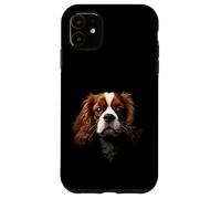 Cavalier King Charles Spaniel Tête de cavalier Noir Coque pour iPhone 11