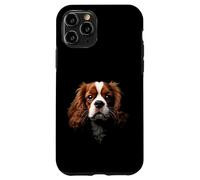 Cavalier King Charles Spaniel Tête de cavalier Noir Coque pour iPhone 11 Pro