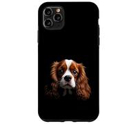 Cavalier King Charles Spaniel Tête de cavalier Noir Coque pour iPhone 11 Pro Max