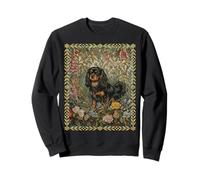 Cavalier King Charles Spaniel Vintage Noir et Tan Sweatshirt
