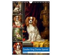Cavalier King Charles Spaniel (Wandkalender 2026 DIN A4 hoch), CALVENDO Monatskalender: Der Cavalier King Charles Spaniel ist eine kleine Hunderasse, die ursprünglich als Begleithund gezüchtet wurde.