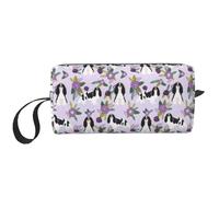 Cavalier King Charles, Trousse de Maquillage Trousse à cosmétiques Trousse de Toilette de Voyage Portable Pochette de Maquillage