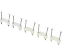 Cavalier Plage de Ø du faisceau: 17.70 mm (max) TRU COMPONENTS TC-DNF17203 1593094 blanc 100 pc(s)