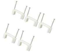 Cavalier Plage de Ø du faisceau: 24 mm (max) TRU COMPONENTS TC-DNF24203 1593095 blanc 100 pc(s)