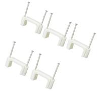 TRU Components Cavalier TC-DNF24203 1593095 Plage Ø 24 mm (max) Blanc 100 pc(s)