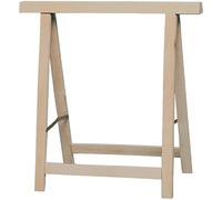 Andrighetti Chevalet Pliable En Bois De Pin Marron 75X75 Cm
