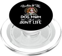 Cavalier Rocking The Dog Mom and Aunt Life Mothers Day PopSockets PopGrip pour MagSafe
