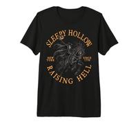 Cavalier sans tête de Sleepy Hollow, New York, Depuis 1790 | Orange Art T-Shirt Haut de Gamme