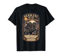 Cavalier sans tête Décorateur d'automne Conception T-Shirt