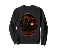 Cavalier sans tête Lanterne Citrouille Couronne d épines Sweatshirt