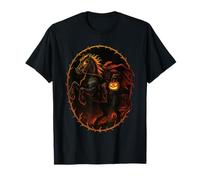 Cavalier sans tête Lanterne Citrouille Couronne d épines T-Shirt