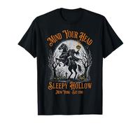 Cavalier sans tête Vintage Mind Your Head Sleepy Hollow T-Shirt