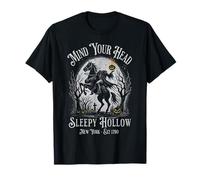Cavalier sans tête Vintage Mind Your Head Sleepy Hollow T-Shirt