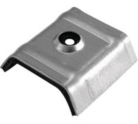 Cavalier Vulco epdm ETANCO pour profil couverture 3x333x45 - sac 100 pièces - ral 7037 gris poussière - 111101321