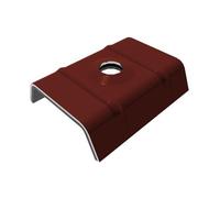 Cavalier Vulco epdm ETANCO pour profil couverture 3x333x45 - sac 100 pièces - ral 8012 brun rouge - 111101054