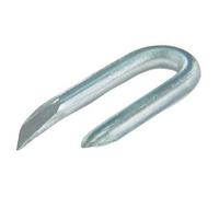 Cavaliers pour clôture 3,1 x 31 mm, acier galvanisé,