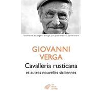 Cavalleria Rusticana Et Autres Nouvelles Siciliennes