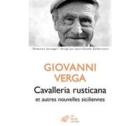Cavalleria rusticana et autres nouvelles siciliennes - Giovanni Verga - Belles Lettres - broché - Nouvelles