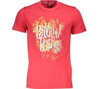 Cavalli Class Chemise à manches courtes Logo Rouge : Taille - 2XL Taille : 2XL